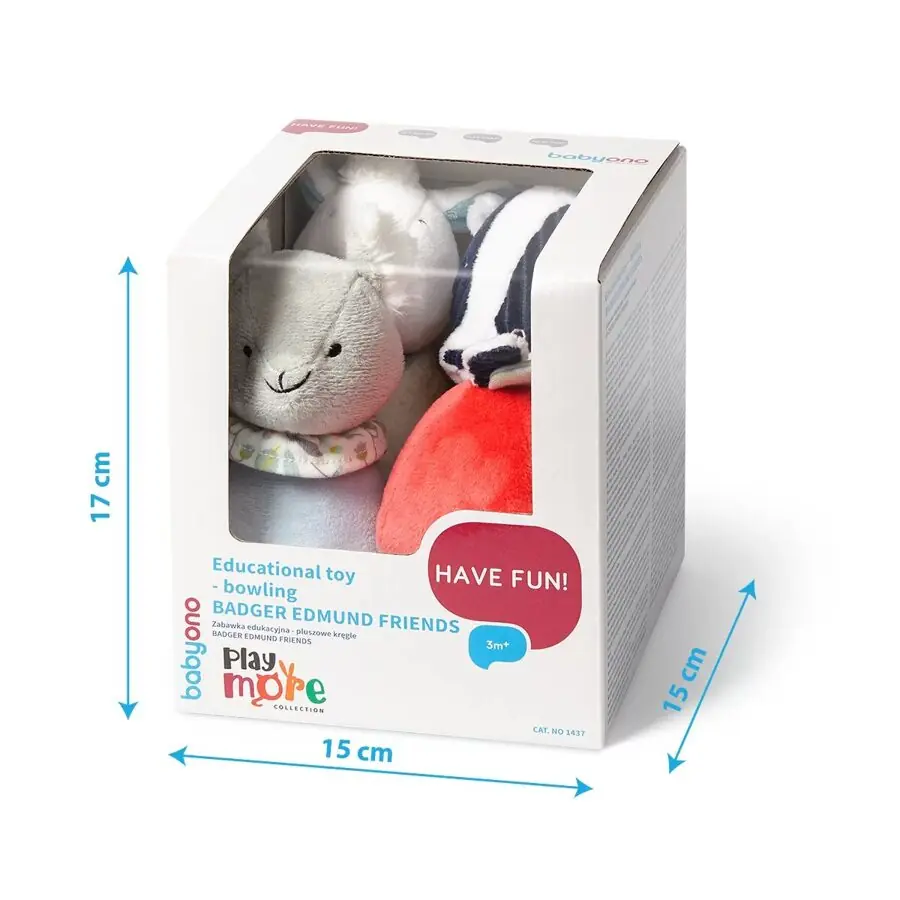 Plīša boulinga ķegļi, 1437 BabyOno - Image 2