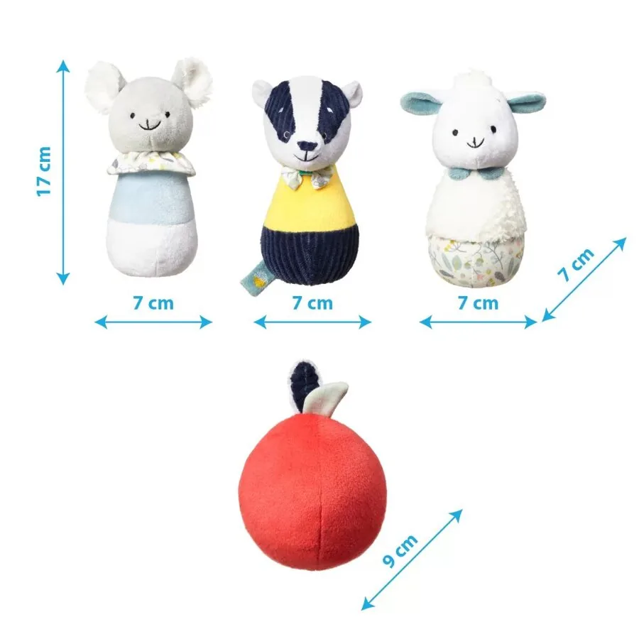 Plīša boulinga ķegļi, 1437 BabyOno - Image 3