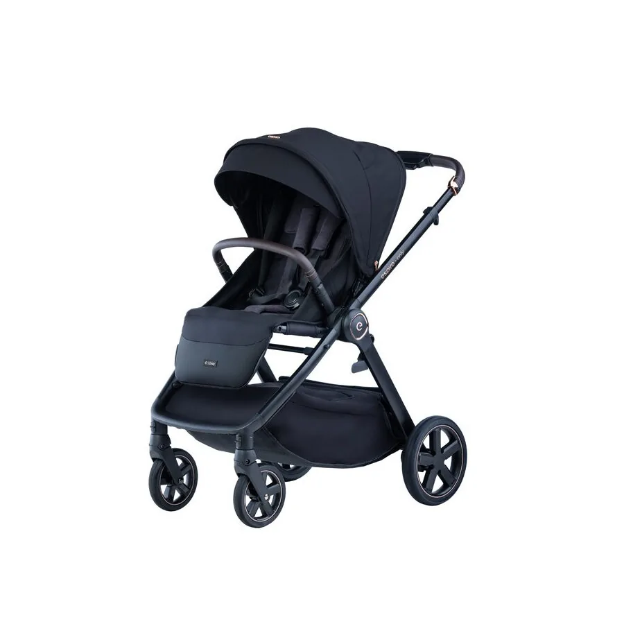 Bērnu rati Espiro Only komplekts 2 in 1, stylish black 210 - Image 2