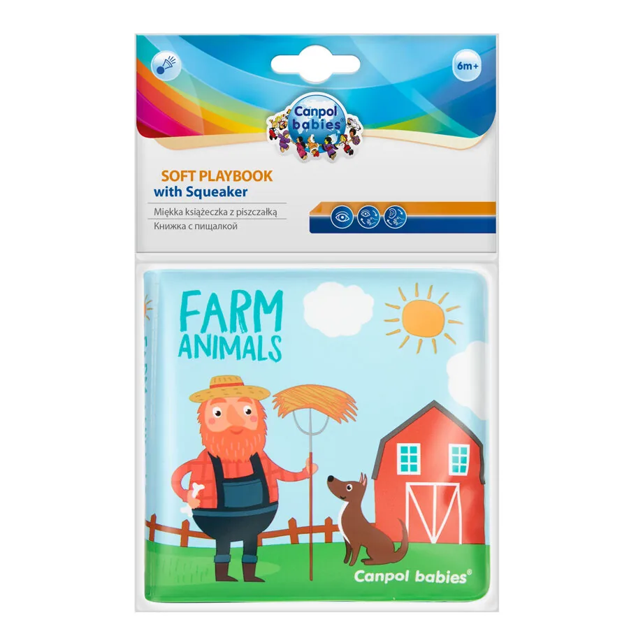 Grāmatiņa ar pīkstuli Farm animal, 2/083 Canpol babies - Image 3