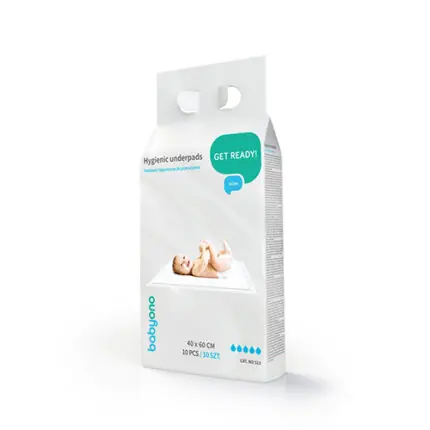 Vienreizlietojamie paladziņi 40x60 cm, 10 gab., 513 BabyOno