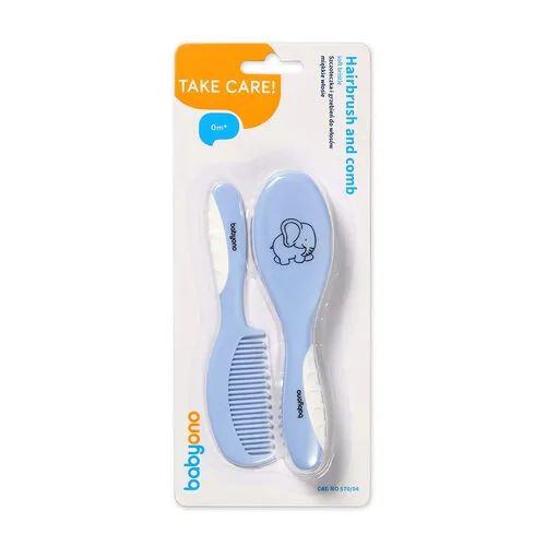 Matu suka un ķemme SOFT, 570/04 blue, Baby ono - Image 3