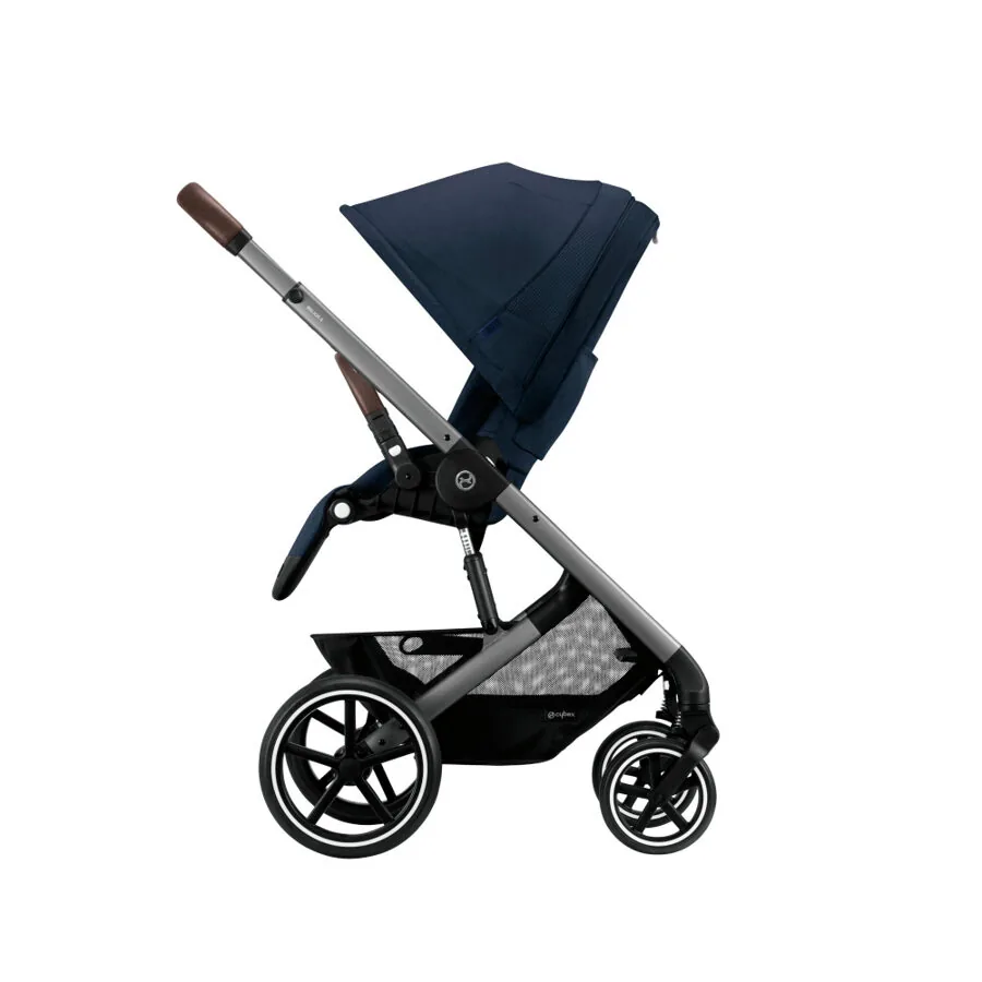Bērnu rati 2in1 Cybex Balios S Lux, Ocean blue - Image 4