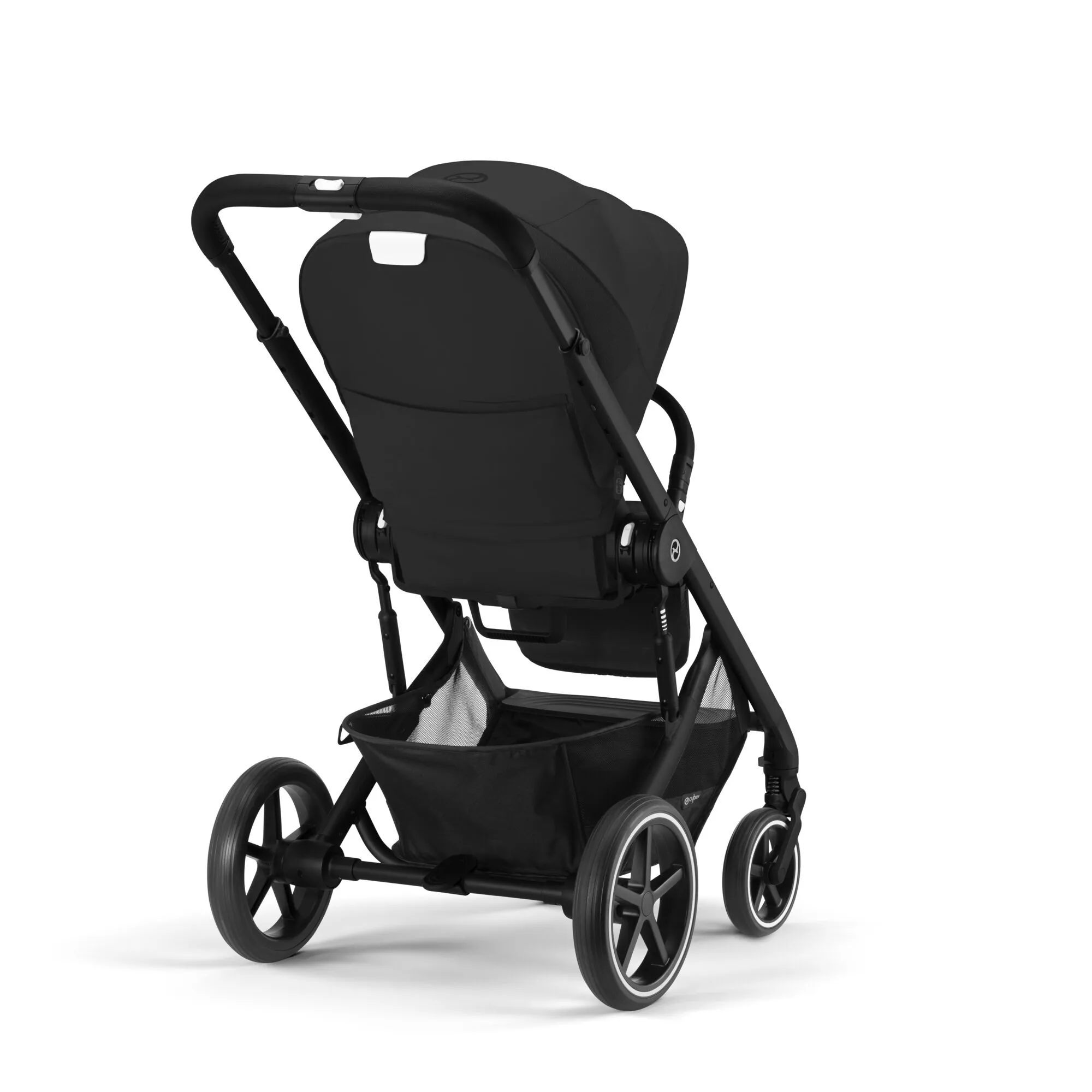 Bērnu rati Cybex Balios S Lux komplekts 2 in 1, Moon black