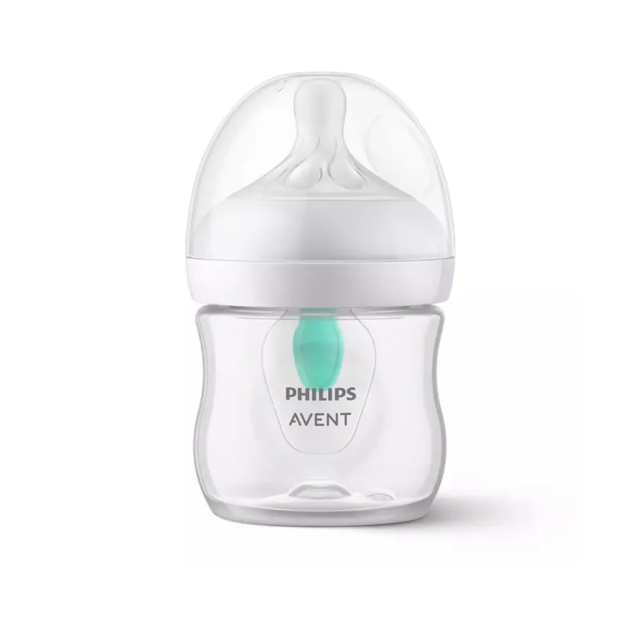 Philips Avent Natural response pudelītes ar AirFree vārstu 125 ml, ar knupi 0M+ , 670/01 - Image 2