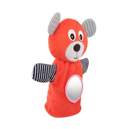 Plīša lācis-marionete BEAR Canpol 68/076 coral - Image 5