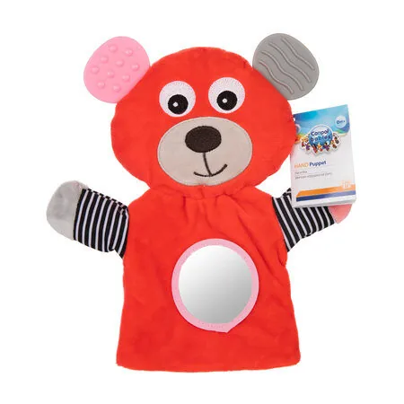 Plīša lācis-marionete BEAR Canpol 68/076 coral - Image 2