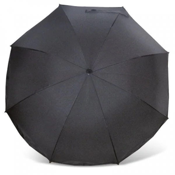 Ratiņu saulessargs 7008SZ melns, Heitmannfelle - Image 1