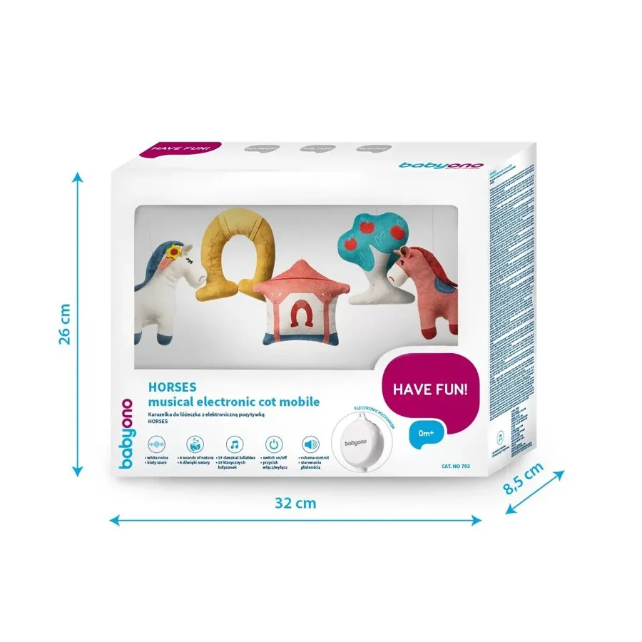 Muzikālais karuselis Horses 793, Babyono - Image 4