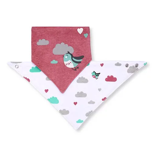 Kokvilnas priekšautiņu / lakatiņu komplekts 879/01, Baby ono - Image 1