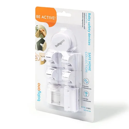 Magnētiskās drošības slēdzenes mēbelēm 4 gab., 946,  Baby Ono - Image 4