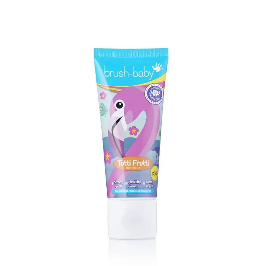 Brush-Baby zobu pasta bērniem, Tutti Frutti BRB026 Brush-Baby zobu pasta bērniem, Tutti Frutti BRB026