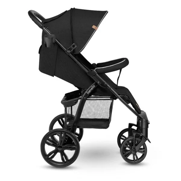 Pastaigu rati Lionelo Annet Plus, Black carbon 1002384 - Image 6