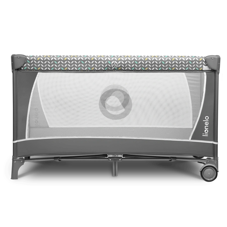 Ceļojuma gultiņa Lionelo Flower, Grey scandi 1002241 - Image 3