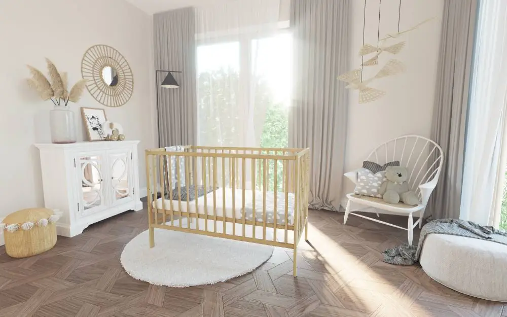 Bērnu gultiņa Magda bērnistabā