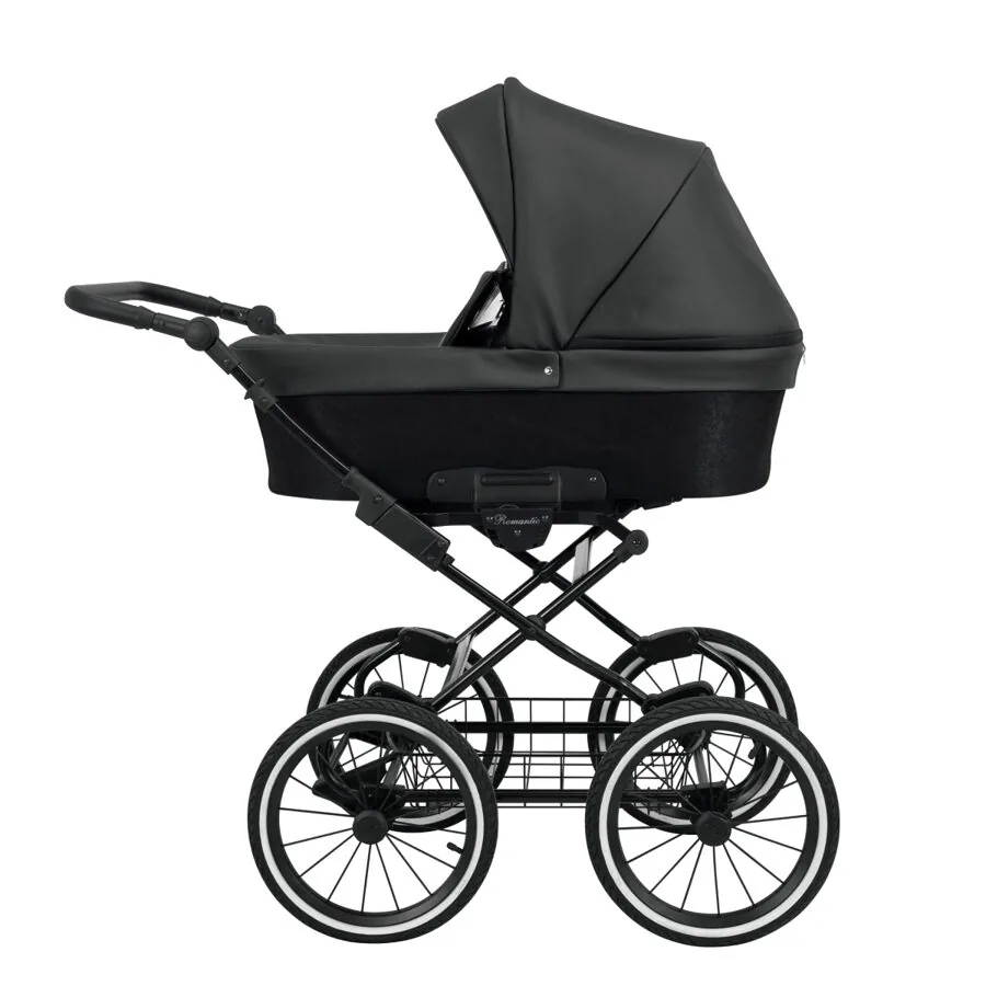 Bērnu rati 2in1 Romantic ECO leather ROM-11