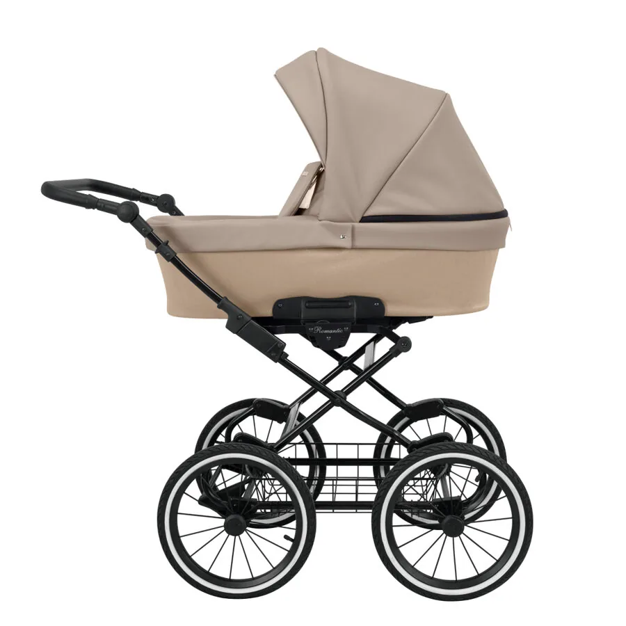 Bērnu rati 2in1 Romantic ECO leather ROM-12
