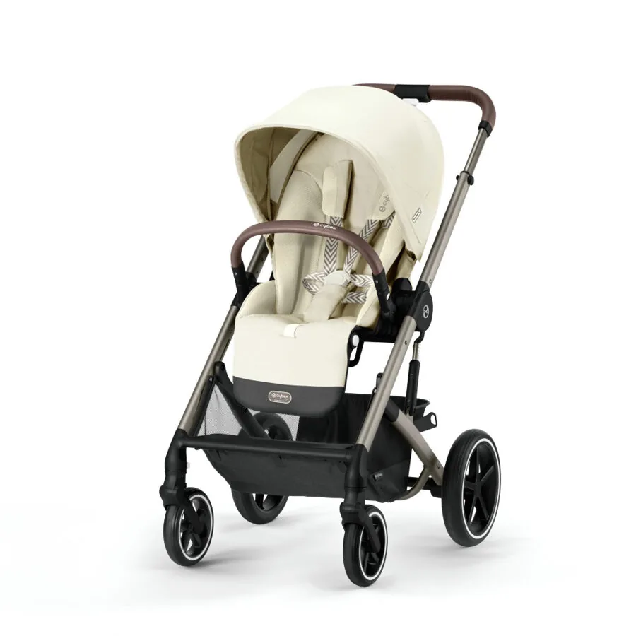 Cybex Balios S Lux pastaigu rati Seashell Beige 265881 Cybex Balios S Lux pastaigu rati Seashell Beige 265881