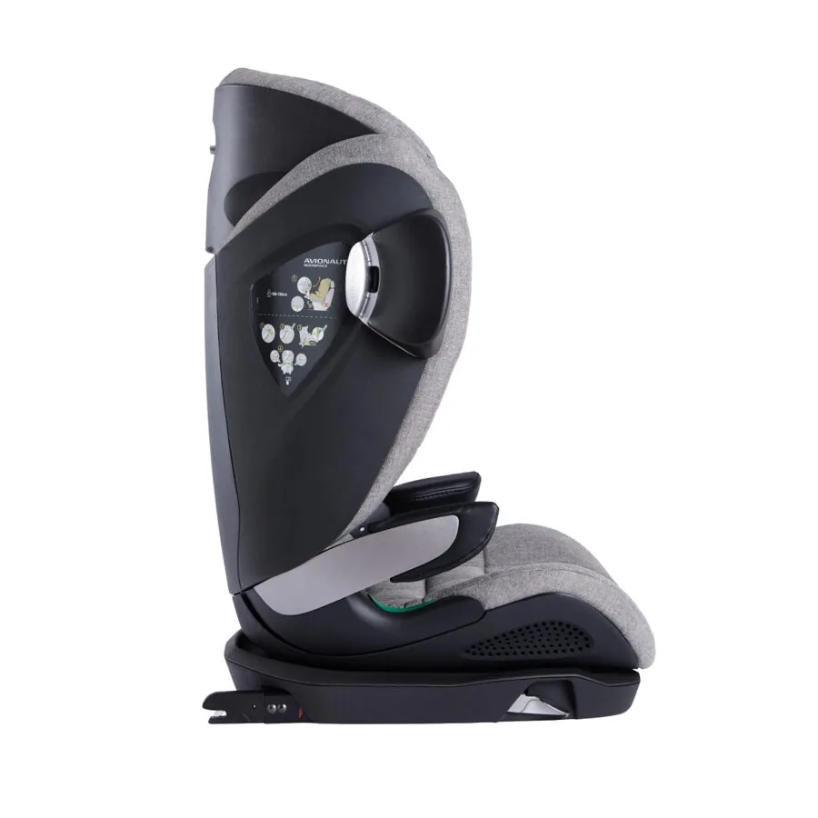 Autokrēsls Avionaut MaxSpace Comfort plus 100-150 cm, Grey 01 - Image 4