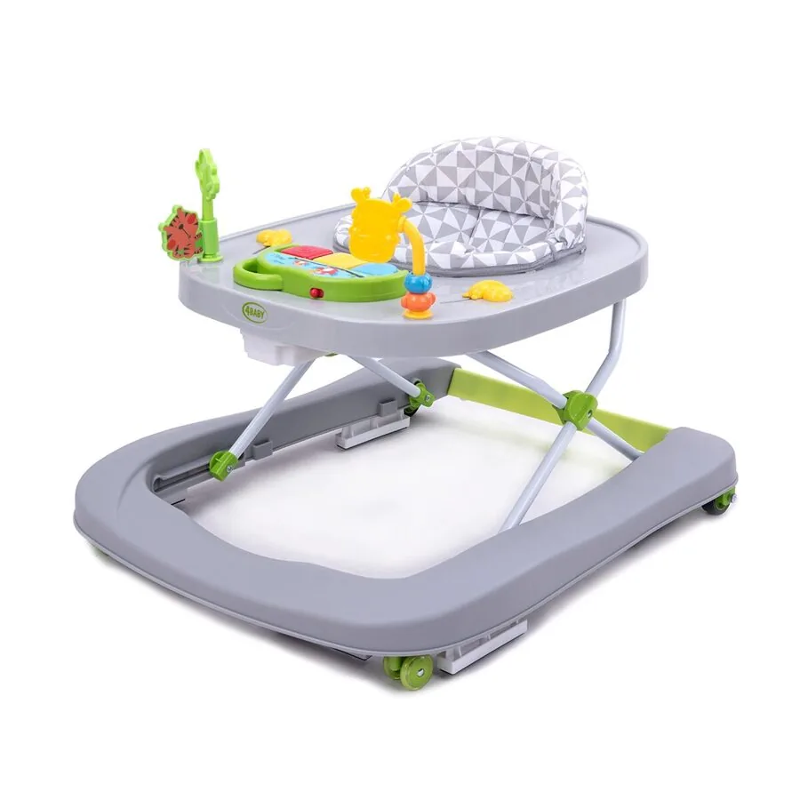 Staigulis WALK'N PUSH grey, 4BABY - Image 1