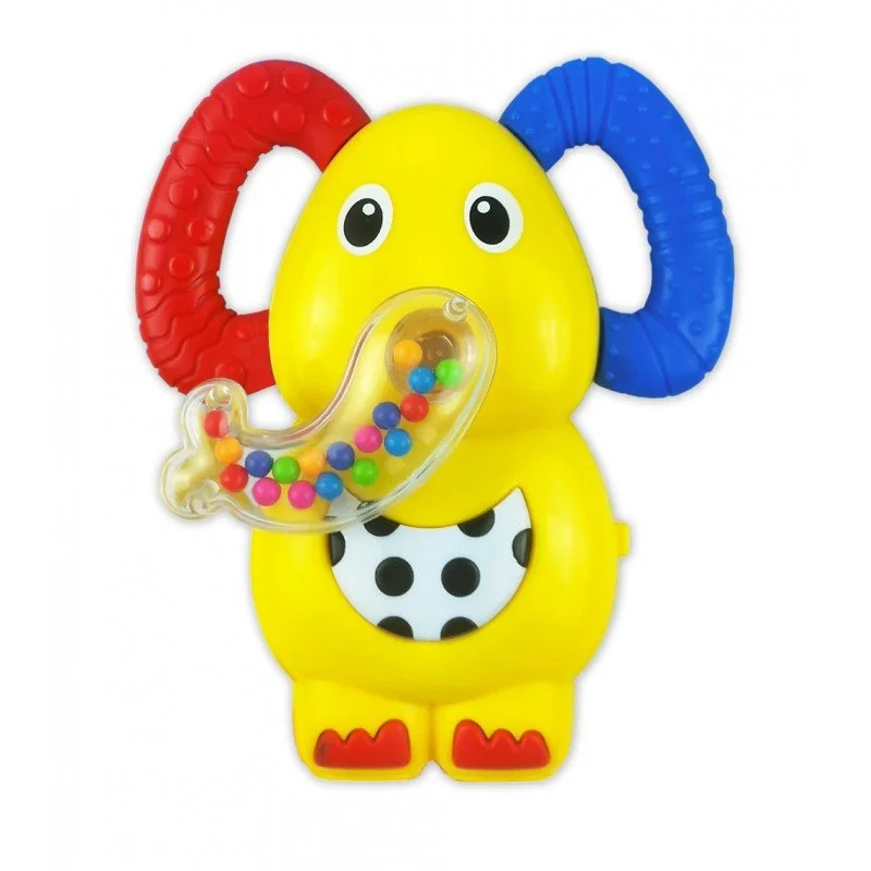 grzechotka-muzyczna-slonik-12d59642817944395b4a8a97014c4aac Grabulis Zilonītis ar melodiju 0681A Baby Mix - Image 1