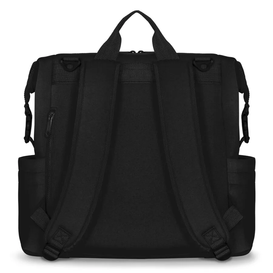 Universālā ratu soma - mugursoma CUBE, melna - Image 3