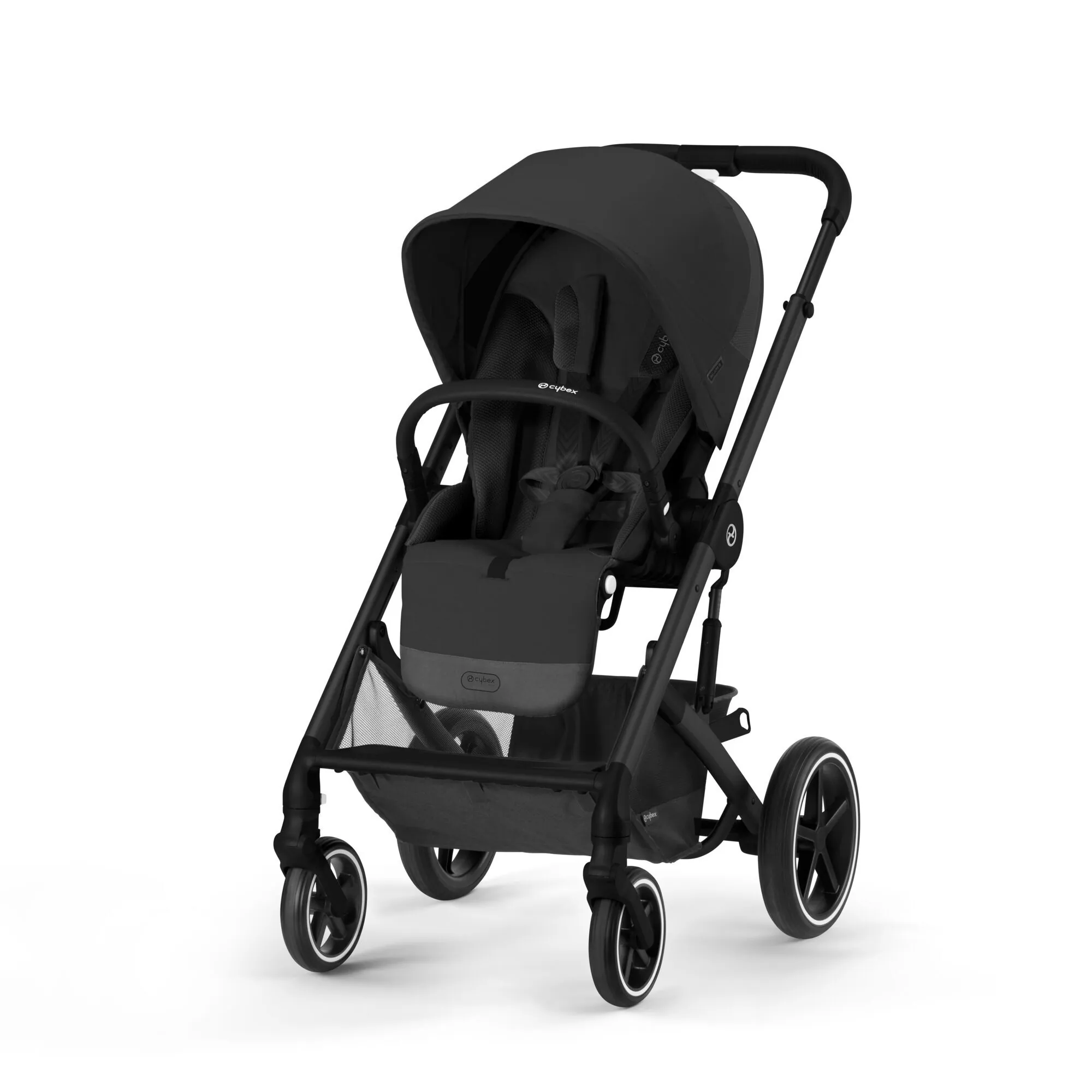 Bērnu rati Cybex Balios S Lux komplekts 2 in 1, Moon black