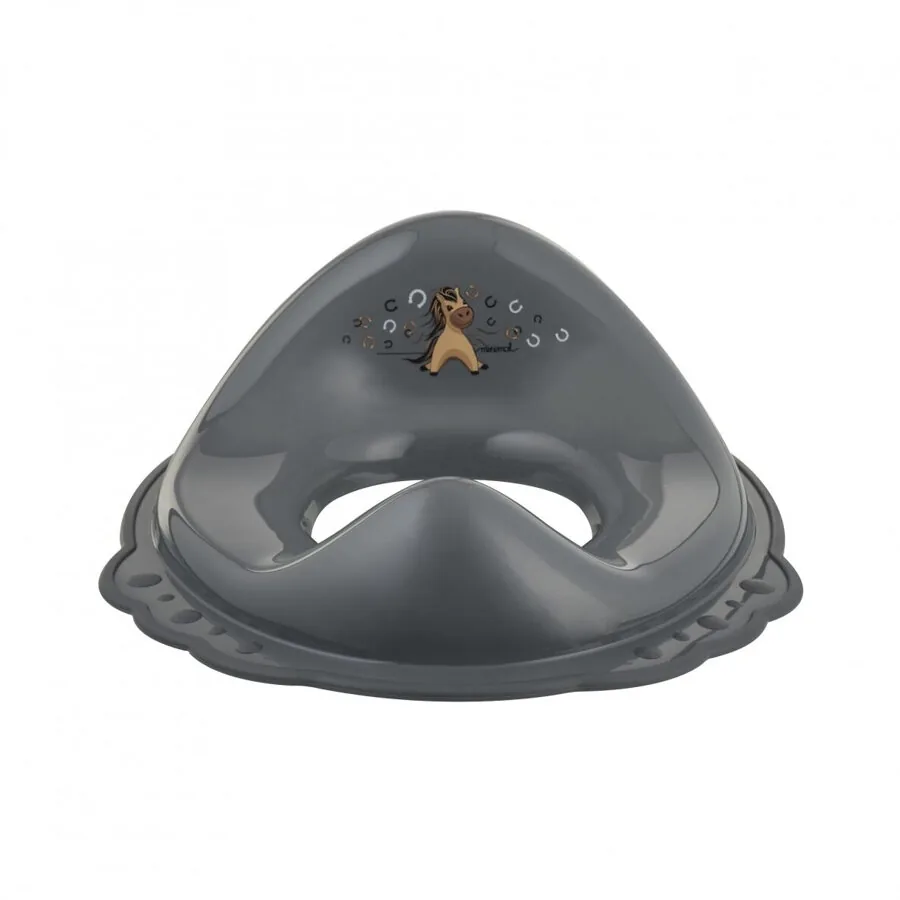 Tualetes mācību sēdeklis Pony, steel grey, Maltex - Image 1