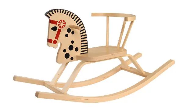 koka rotaļlieta bērniem šūpuļzirdziņš