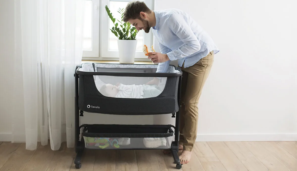 Zīdaiņu gultiņa Timon, graphite - Image 7