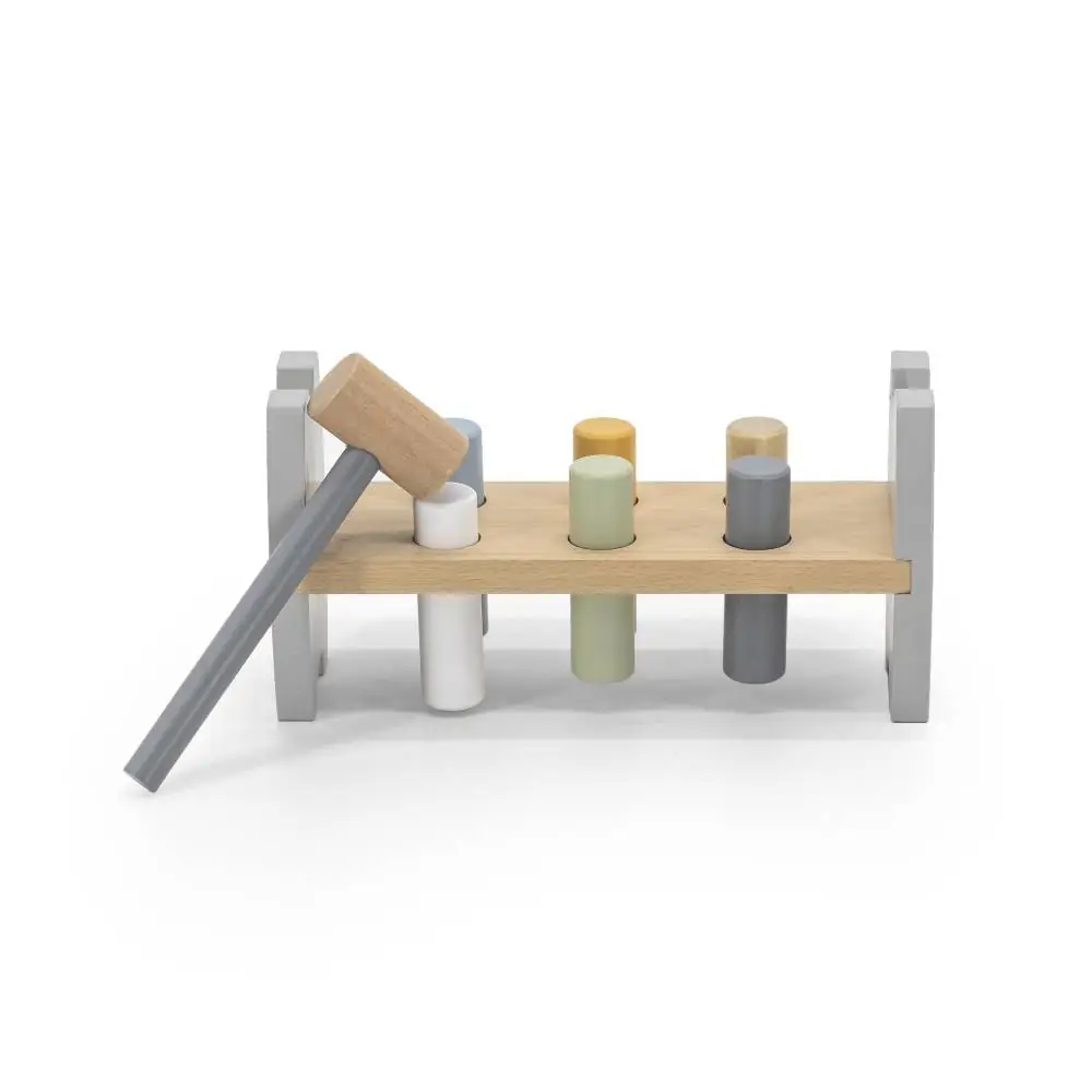 Attīstoša koka rotaļlieta Sitamais galds.