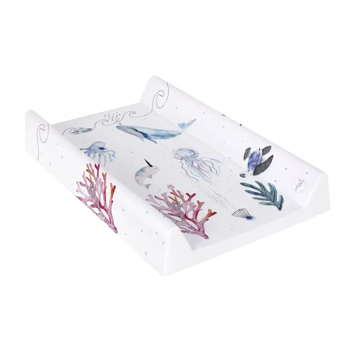 Pārtinamā virsma Comfort Watercolor world ocean, Ceba baby