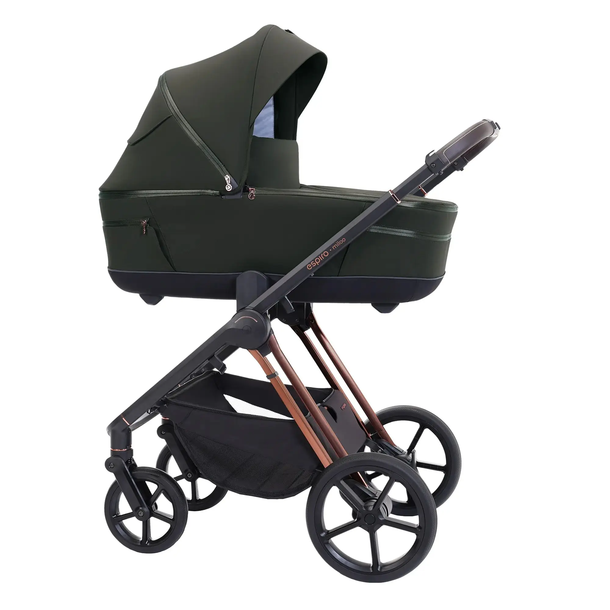 Bērnu rati 2in1 Espiro Miloo, 204 luxury green