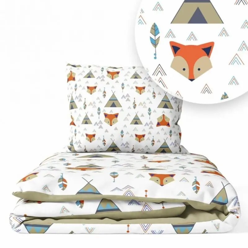 Gultas veļas komplekts 2 daļas, Ankras Fox beige