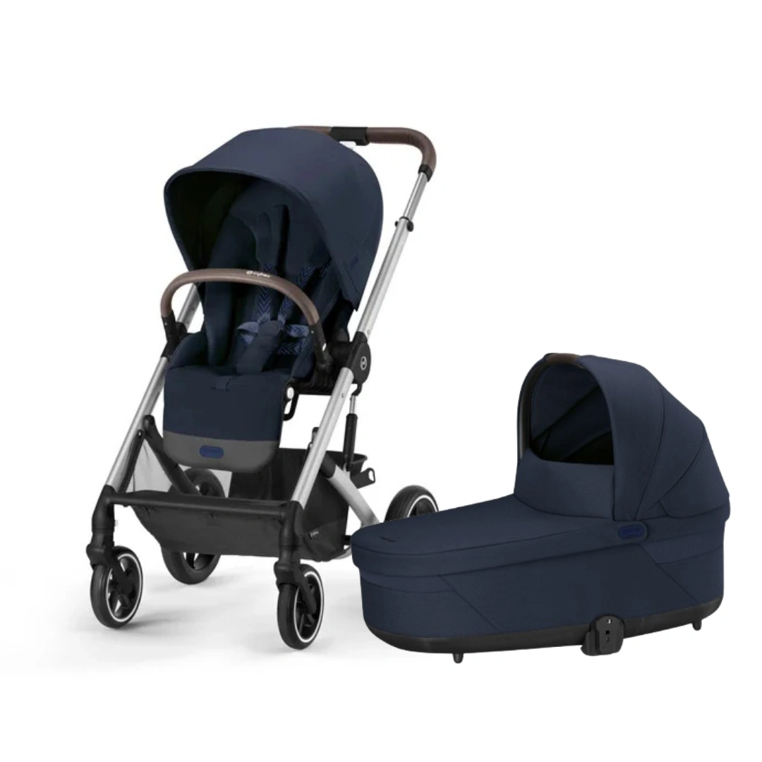 Bērnu rati Cybex Balios S Lux komplekts 2 in 1, Ocean blue