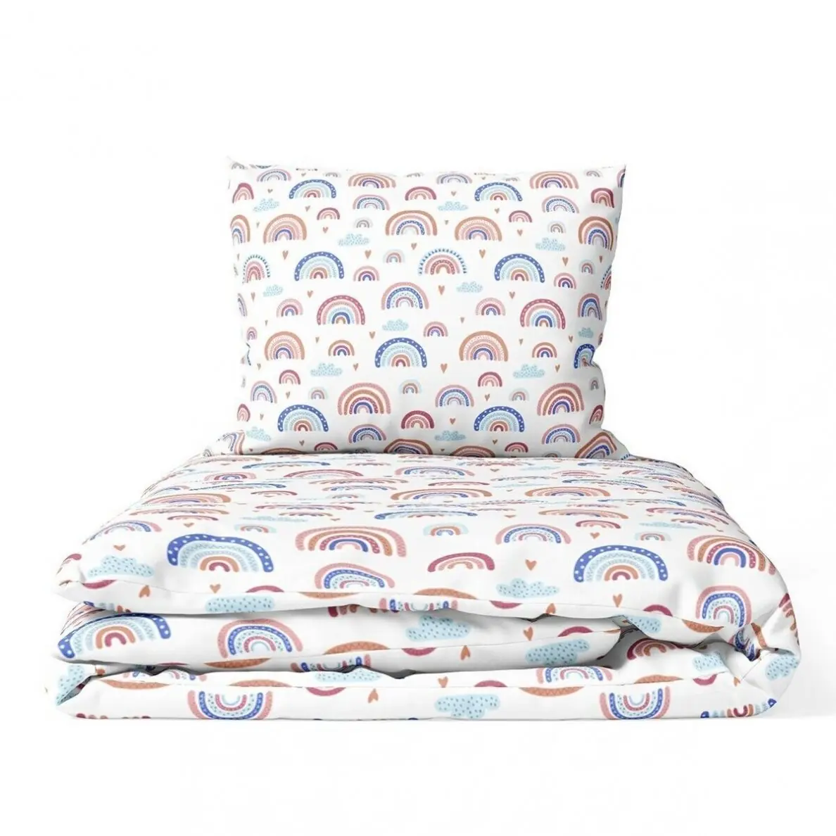Gultas veļas komplekts 2 daļas, Ankras Rainbow brown