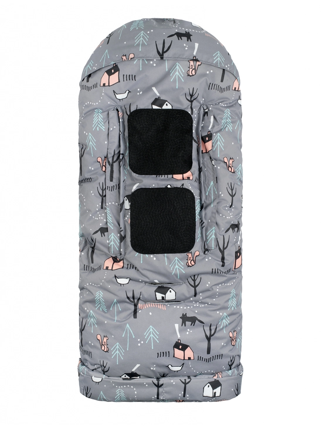 LeoKid ratu guļammaiss Classic Village, grey 1011765