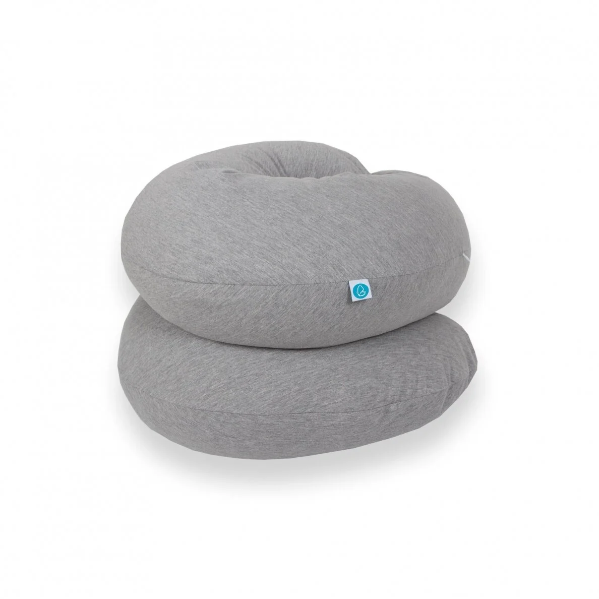 Daudzfunkcionālais spilvens - pakavs, Cebushka physio Duo, Melanž light grey, Ceba baby