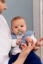 BIBS Studio apaļais knupītis Jasmine Sage mix