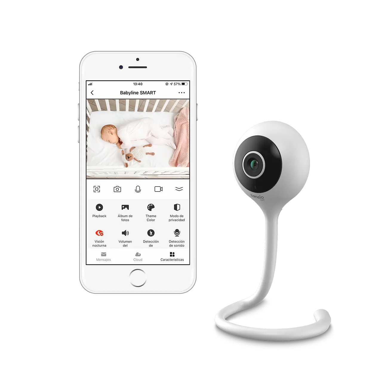 Lionelo Babyline Smart Wi-Fi kamera