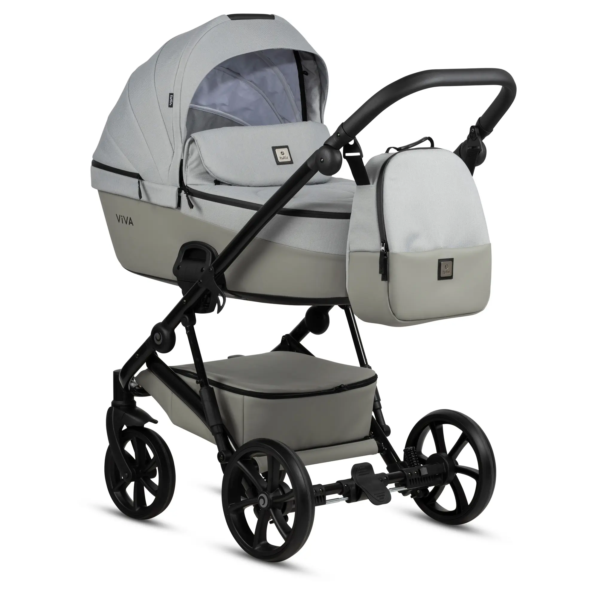 Bērnu rati 2in1 Viva 5 Plus 058 Crystal