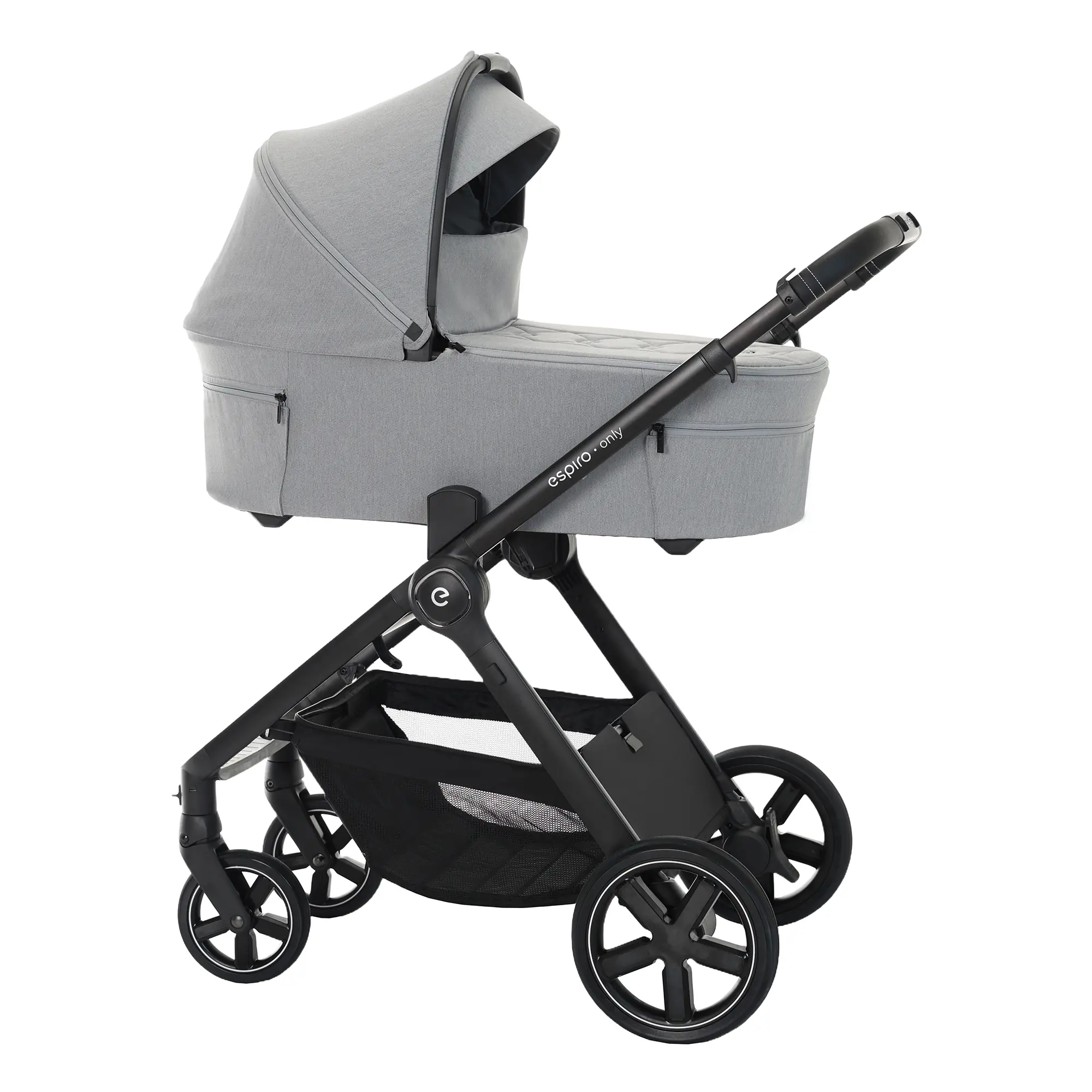 Bērnu rati 2in1 Espiro Only, 407 Monument grey