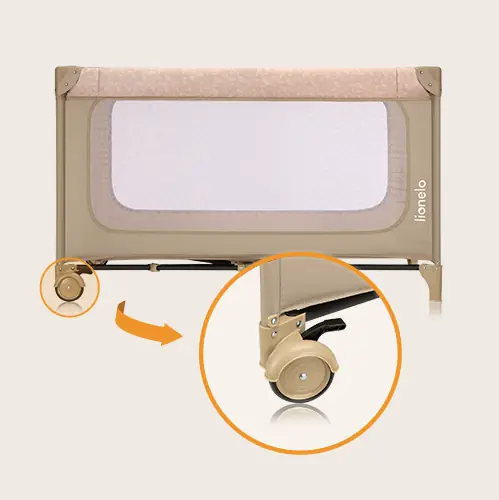 Ceļojuma gultiņa Lionelo Jasmin