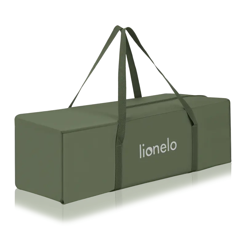 Ceļojuma gultiņa Lionelo Jasmin green olive 1012461