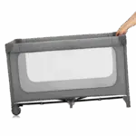 Ceļojuma gultiņa Lionelo Jasmin grey stone 1012463