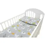 Gultas veļas komplekts 2 daļas, Ankras Lama grey