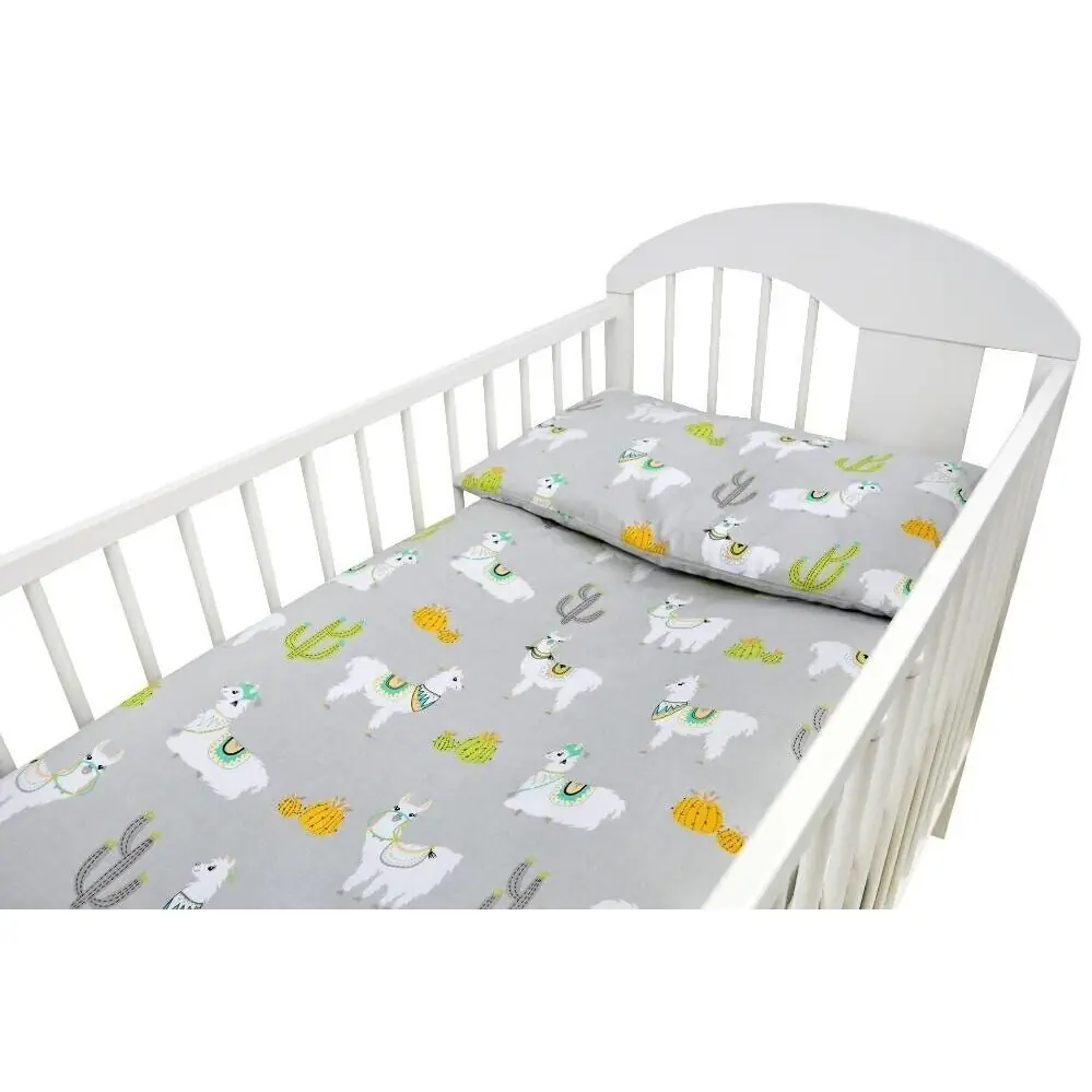 Gultas veļas komplekts 2 daļas, Ankras Lama grey