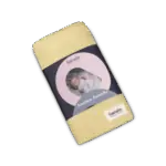 Bambusa ietinamais autiņš 120x120 cm, Lionelo yellow lemon