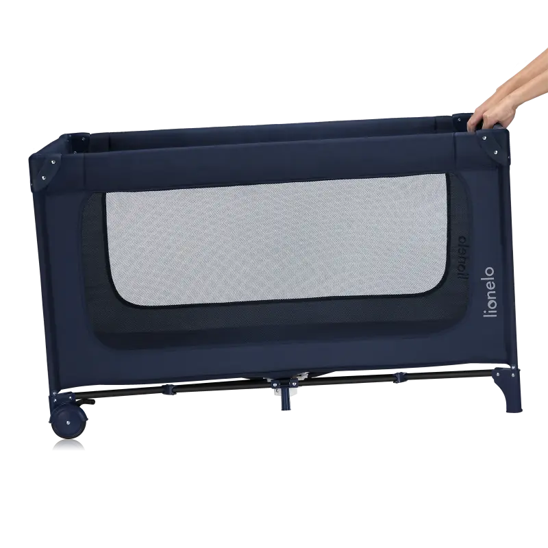 Ceļojuma gultiņa Lionelo Jasmin blue navy 1012460