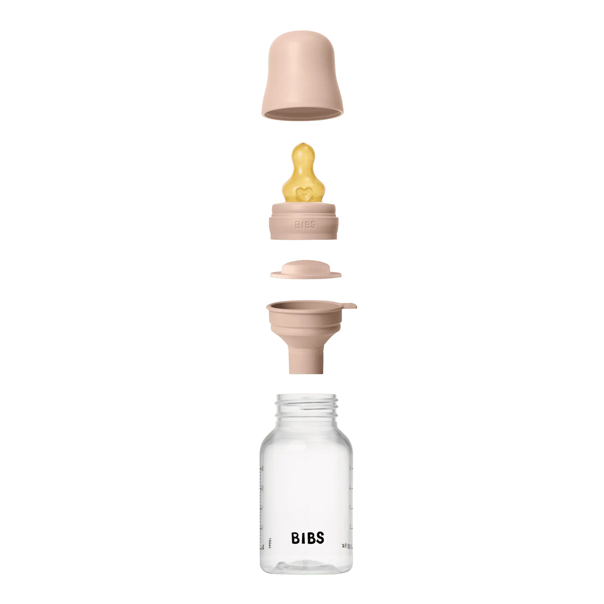 BIBS bērnu pudelīte 150 ml, Blush